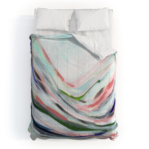 Laura Fedorowicz Dainty Abstract Comforter