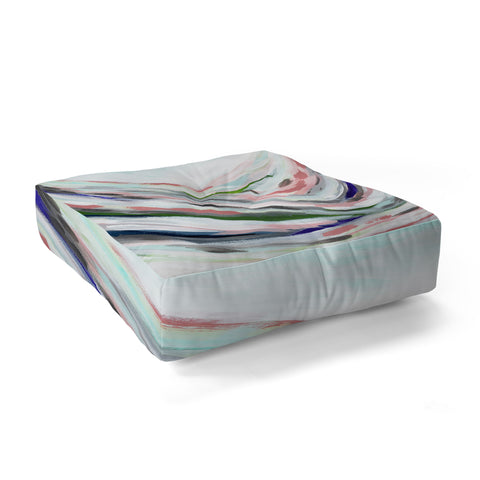 Laura Fedorowicz Dainty Abstract Floor Pillow Square