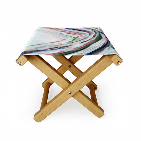 Laura Fedorowicz Dainty Abstract Folding Stool