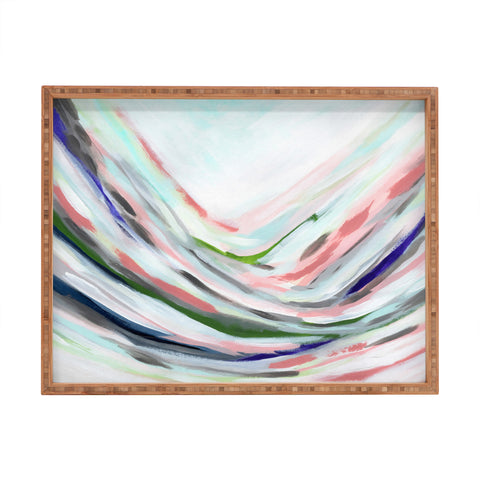 Laura Fedorowicz Dainty Abstract Rectangular Tray