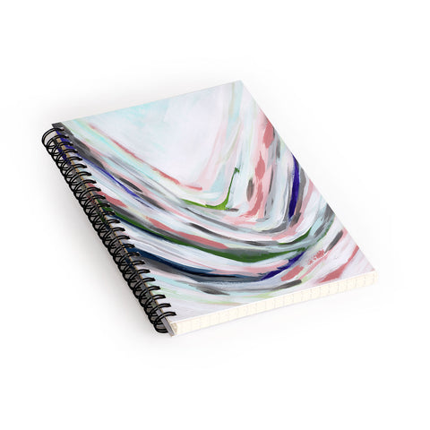 Laura Fedorowicz Dainty Abstract Spiral Notebook