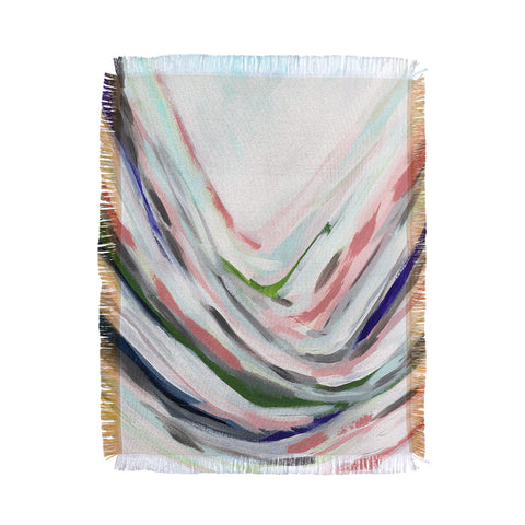 Laura Fedorowicz Dainty Abstract Throw Blanket