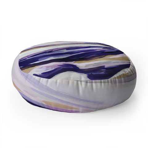 Laura Fedorowicz Dance Out Loud Floor Pillow Round