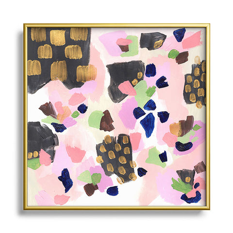 Laura Fedorowicz Darling Print Metal Square Framed Art Print