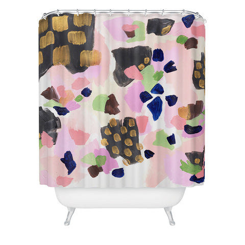 Laura Fedorowicz Darling Print Shower Curtain