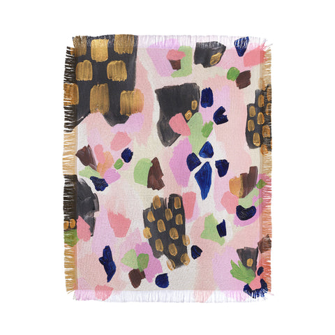 Laura Fedorowicz Darling Print Throw Blanket
