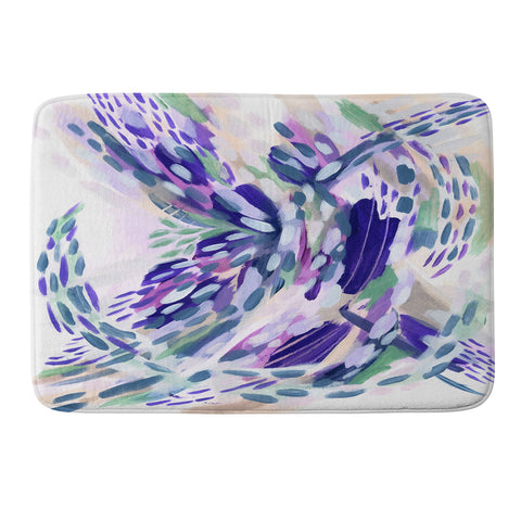 Laura Fedorowicz Daydreams not Fears Memory Foam Bath Mat