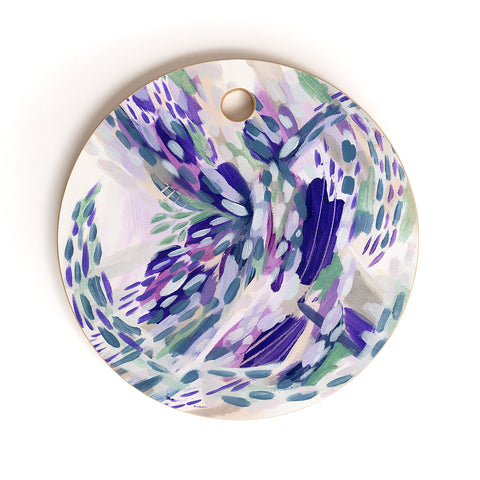 Laura Fedorowicz Daydreams not Fears Cutting Board Round