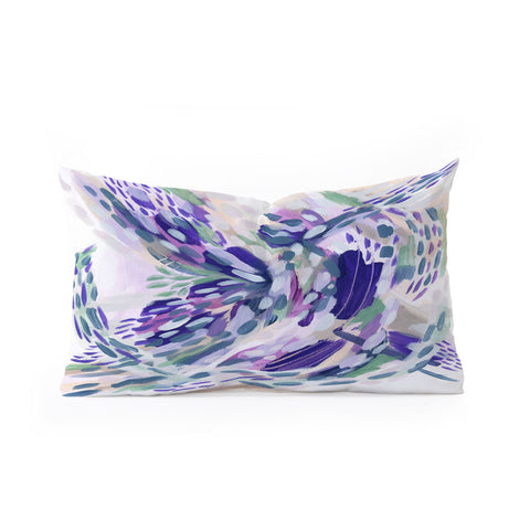 Laura Fedorowicz Daydreams not Fears Oblong Throw Pillow