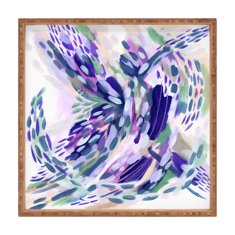 Laura Fedorowicz Daydreams not Fears Square Tray