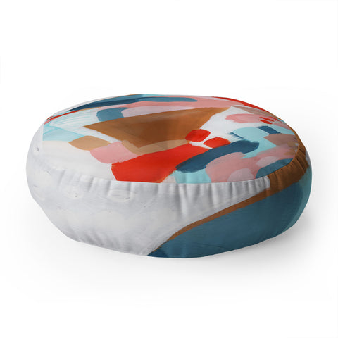 Laura Fedorowicz Daytime Dance Party Floor Pillow Round