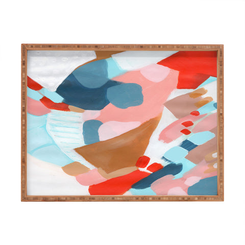 Laura Fedorowicz Daytime Dance Party Rectangular Tray