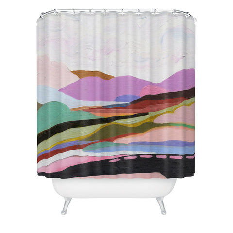 Laura Fedorowicz Desert Bliss Shower Curtain