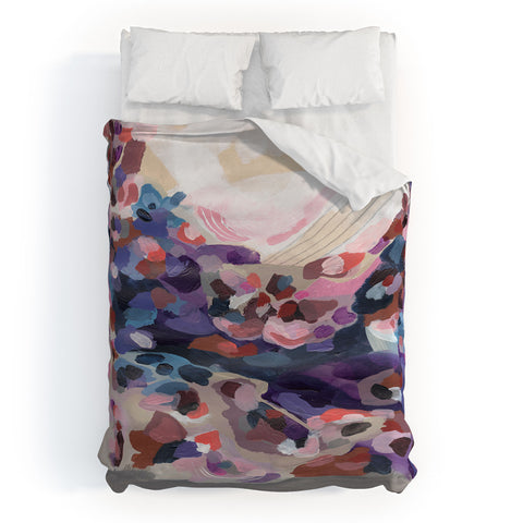Laura Fedorowicz Determined Darling Duvet Cover