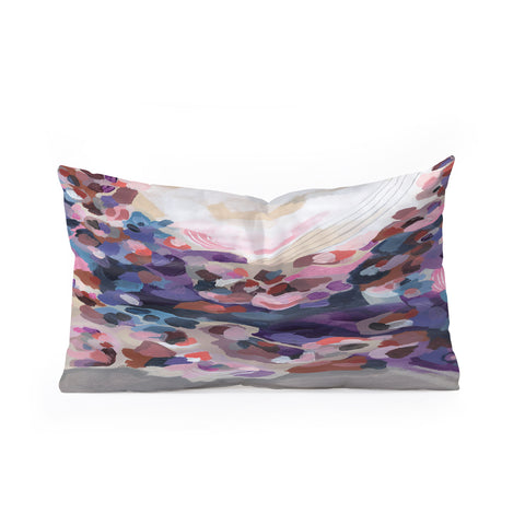 Laura Fedorowicz Determined Darling Oblong Throw Pillow