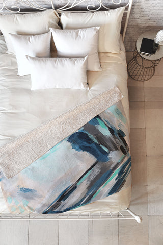 Laura Fedorowicz Dont Let Go Fleece Throw Blanket