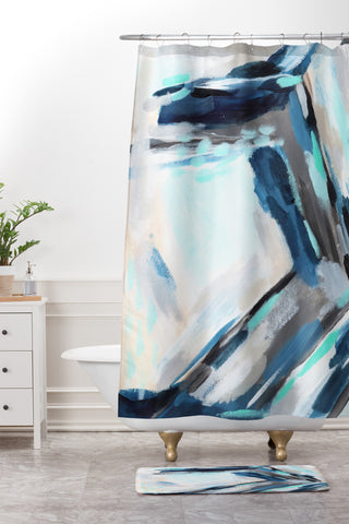 Laura Fedorowicz Dont Let Go Shower Curtain And Mat