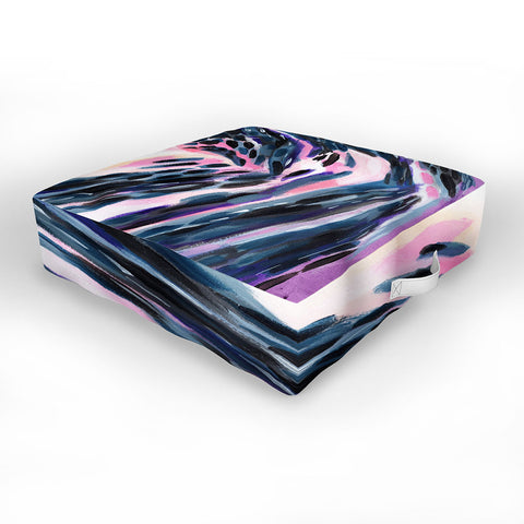 Laura Fedorowicz Dusk and Dawn Outdoor Floor Cushion