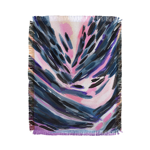 Laura Fedorowicz Dusk and Dawn Throw Blanket