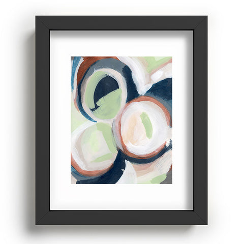 Laura Fedorowicz Embrace Abstract Recessed Framing Rectangle