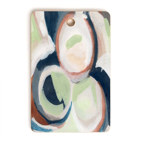 Laura Fedorowicz Embrace Abstract Cutting Board Rectangle