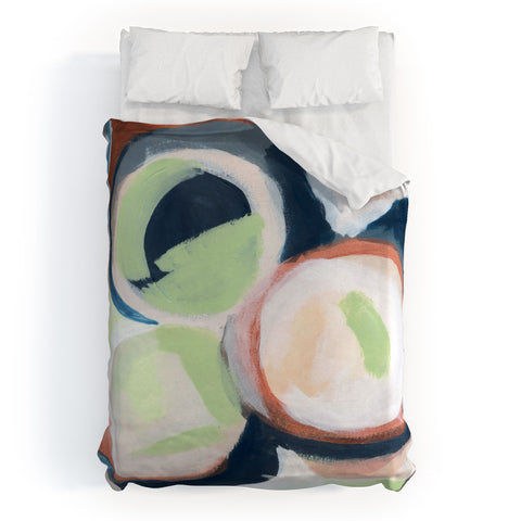Laura Fedorowicz Embrace Abstract Duvet Cover