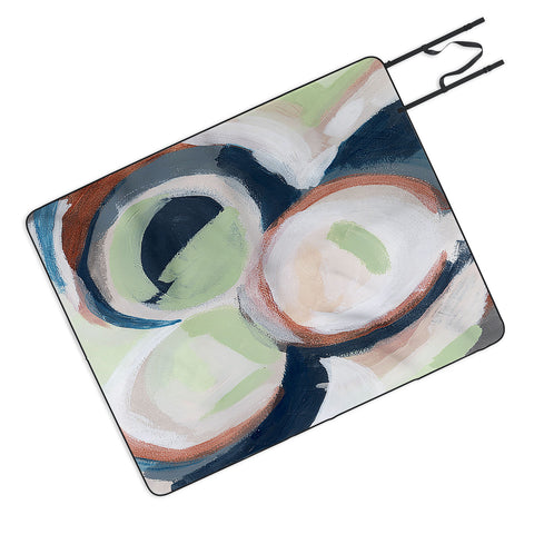 Laura Fedorowicz Embrace Abstract Picnic Blanket