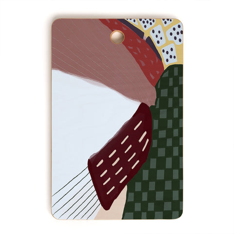 Laura Fedorowicz Expectations Girl Cutting Board Rectangle