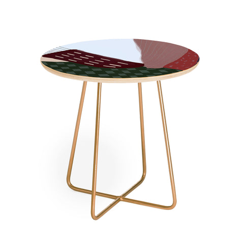 Laura Fedorowicz Expectations Girl Round Side Table