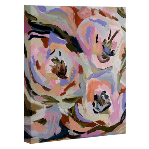 Laura Fedorowicz Expressive Floral Art Canvas
