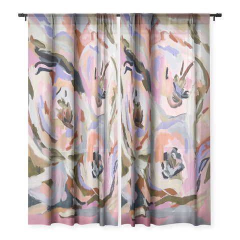 Laura Fedorowicz Expressive Floral Sheer Non Repeat