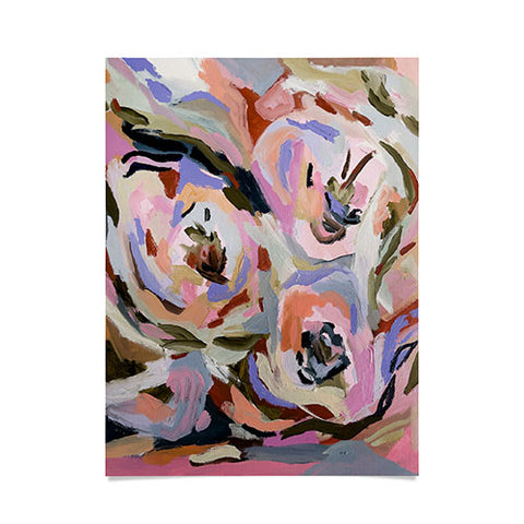 Laura Fedorowicz Expressive Floral Poster