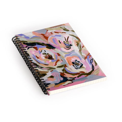Laura Fedorowicz Expressive Floral Spiral Notebook