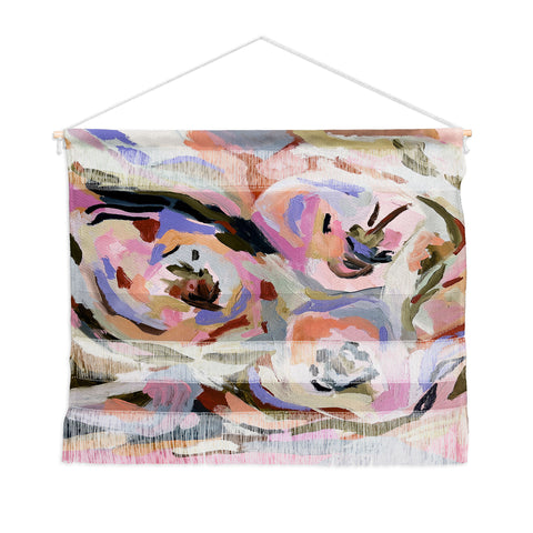 Laura Fedorowicz Expressive Floral Wall Hanging Landscape