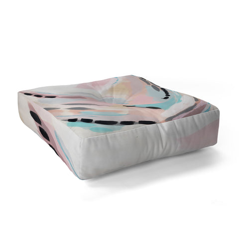 Laura Fedorowicz Eyes on Me Floor Pillow Square