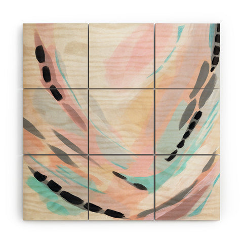 Laura Fedorowicz Eyes on Me Wood Wall Mural