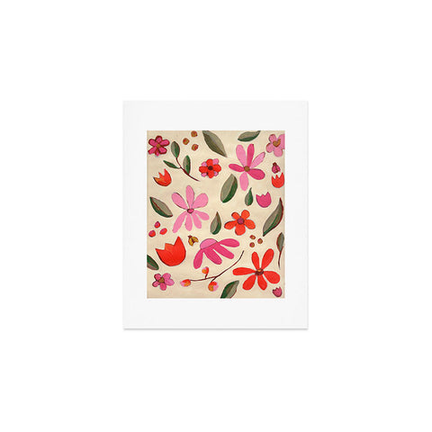 Laura Fedorowicz Fall Floral Painted Art Print