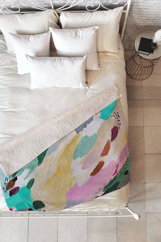 Laura Fedorowicz Fall Winds Fleece Throw Blanket