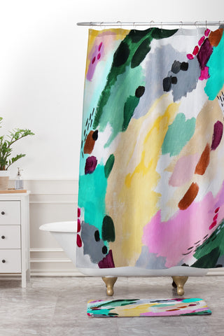 Laura Fedorowicz Fall Winds Shower Curtain And Mat