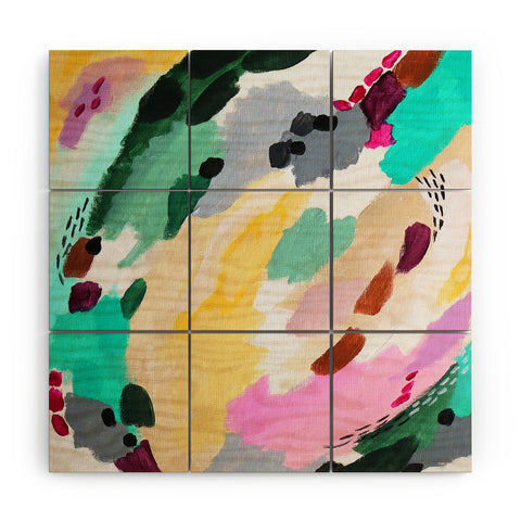 Laura Fedorowicz Fall Winds Wood Wall Mural