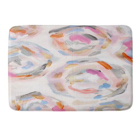 Laura Fedorowicz Festival Bloom Memory Foam Bath Mat