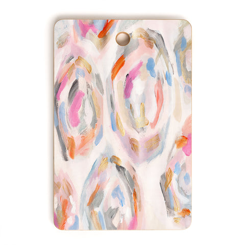 Laura Fedorowicz Festival Bloom Cutting Board Rectangle