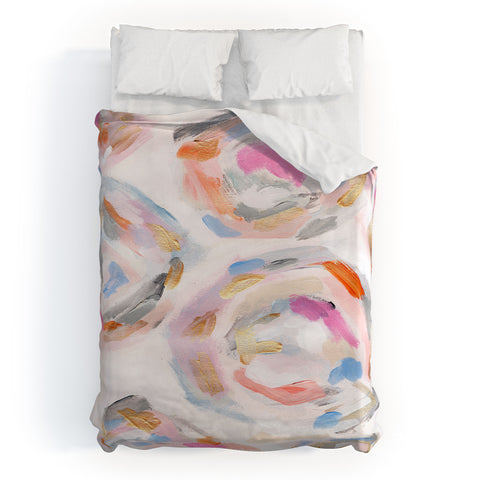 Laura Fedorowicz Festival Bloom Duvet Cover