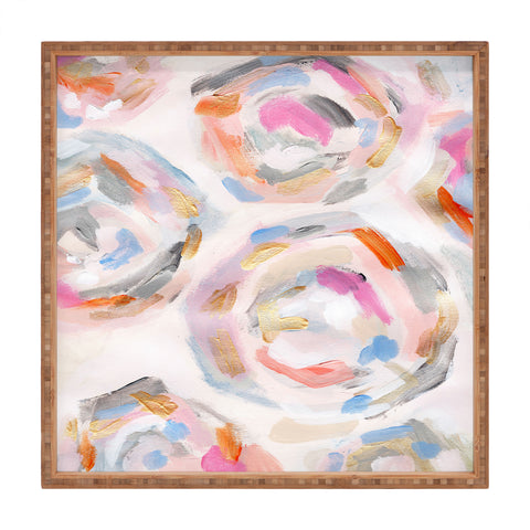 Laura Fedorowicz Festival Bloom Square Tray