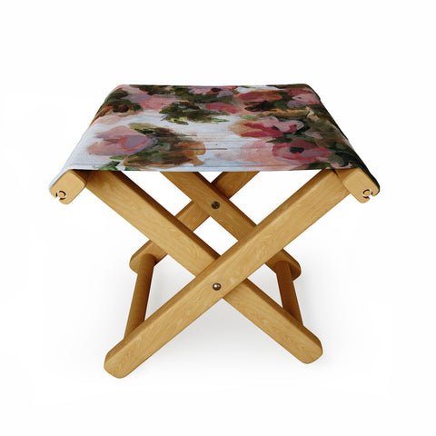 Laura Fedorowicz Floral Muse Folding Stool