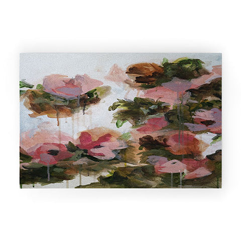 Laura Fedorowicz Floral Muse Welcome Mat