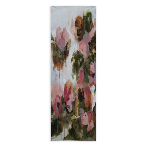 Laura Fedorowicz Floral Muse Yoga Towel