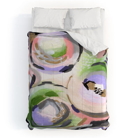 Laura Fedorowicz Flower Shop Comforter