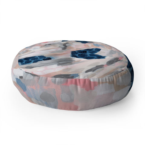 Laura Fedorowicz Follow the Breeze Floor Pillow Round