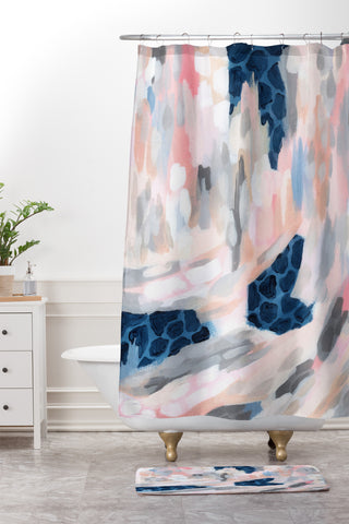 Laura Fedorowicz Follow the Breeze Shower Curtain And Mat